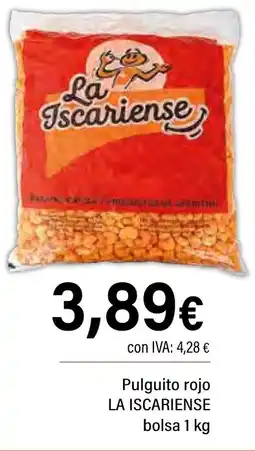 Cash Ifa LA ISCARIENSE Pulguito rojo oferta