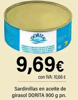 Cash Ifa DORITA Sardinillas en aceite de girasol oferta