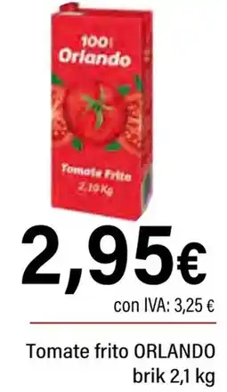Cash Ifa ORLANDO Tomate frito oferta
