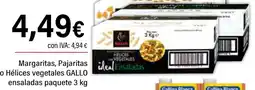 Cash Ifa GALLO Margaritas, Pajaritas ideal Ensaladas o Hélices vegetales ensaladas paquete oferta