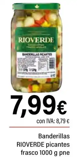 Cash Ifa RIOVERDE Banderillas picantes frasco oferta