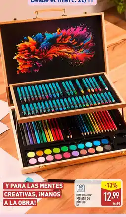 ALDI Home creation - maletin de pintura oferta