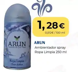 Sangüi Arun - ambientador spray ropa limpia oferta