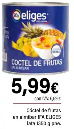 Cash Ifa IFA ELIGES Cóctel de frutas en almíbar oferta