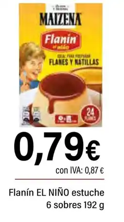 Cash Ifa EL NIÑO Flanín estuche 6 sobres oferta