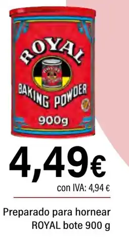 Cash Ifa ROYAL Preparado para hornear bote oferta