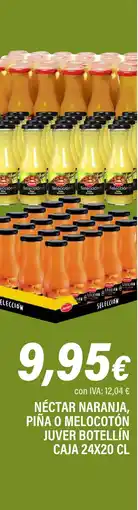 Cash Ifa Néctar naranja, piña o melocotón juver botellín caja oferta