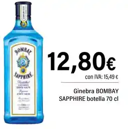 Cash Ifa BOMBAY SAPPHIRE Ginebra oferta