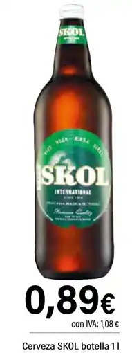 Cash Ifa SKOL Cerveza oferta