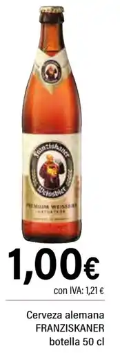 Cash Ifa FRANZISKANER Cerveza alemana oferta