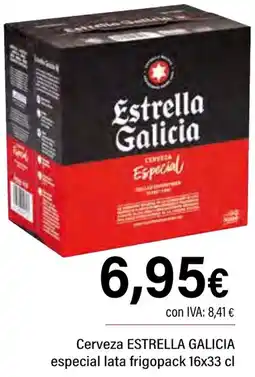 Cash Ifa ESTRELLA GALICIACerveza especial lata frigo oferta