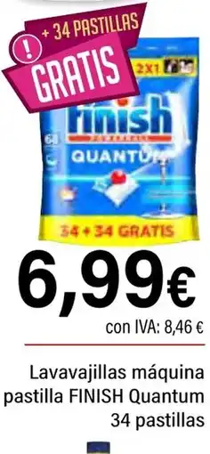 Cash Ifa FINISH Quantum Lavavajillas máquina pastilla oferta