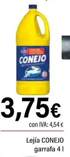 Cash Ifa CONEJO Lejía garrafa oferta