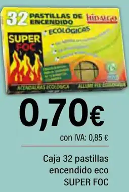 Cash Ifa SUPER FOC Caja 32 pastillas encendido eco oferta