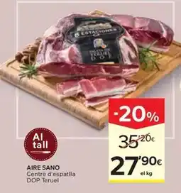 Caprabo Aire sano - centre d'espatlla dop teruel oferta
