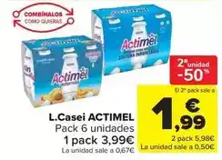 Carrefour Market Actimel - l.casei oferta