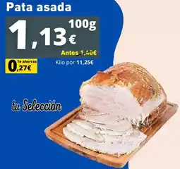 Tu Trébol Hipermercados Pata asada oferta