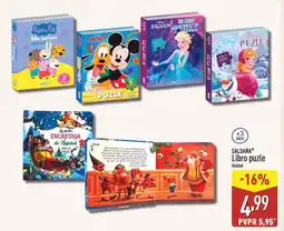 ALDI SALDAÑA Libro puzle oferta