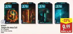 ALDI KOSMOS Juegos de mesa Exit oferta