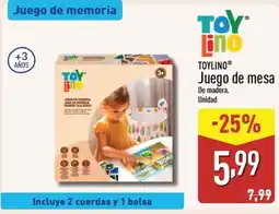 ALDI TOYLINO Juego de mesa oferta