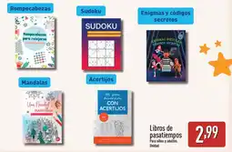 ALDI Libros de pasatiempos oferta