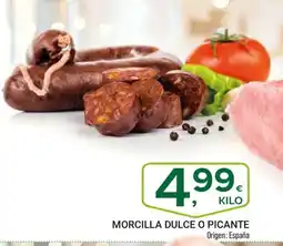 Supermercados Dani Morcilla dulce o picante oferta