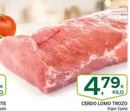 Supermercados Dani Cerdo lomo trozo origen: españo oferta