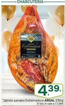 Supermercados Dani ARGAL Jamón serrano Extremadura oferta