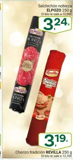 Supermercados Dani REVILLA Chorizo tradición oferta