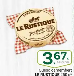 Supermercados Dani LE RUSTIQUE Queso camembert oferta