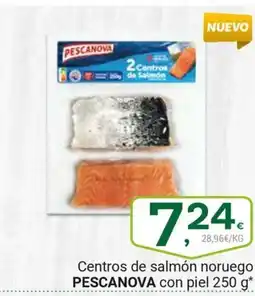 Supermercados Dani PESCANOVA Centros de salmón noruego con piel oferta
