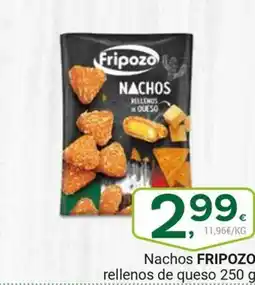 Supermercados Dani FRIPOZO Nachos rellenos de queso oferta