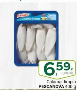 Supermercados Dani PESCANOVA Calamar Limpio oferta