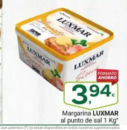 Supermercados Dani LUXMAR Margarina al punto de sal oferta