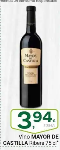 Supermercados Dani MAYOR DE CASTILLA Vino Ribera oferta