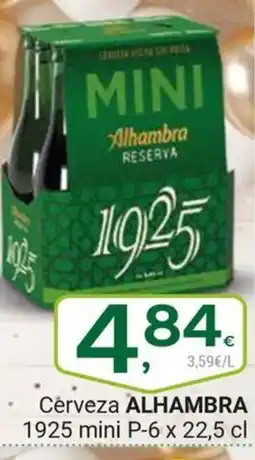 Supermercados Dani ALHAMBRA 1925 Cerveza mini oferta