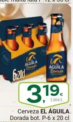 Supermercados Dani EL ÁGUILA Cerveza oferta