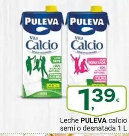 Supermercados Dani PULEVA Leche calcio semi o desnatada oferta