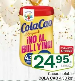 Supermercados Dani COLA CAO Cacao soluble oferta