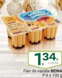 Supermercados Dani REINA Flan de vainilla oferta