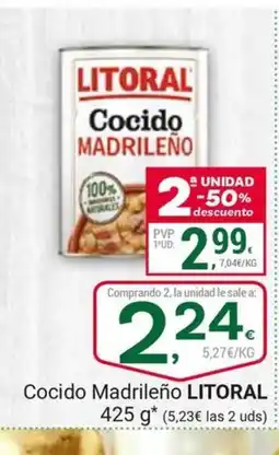 Supermercados Dani LITORAL Cocido Madrileño oferta