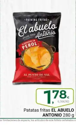 Supermercados Dani EL ABUELO ANTONIO Patatas fritas oferta