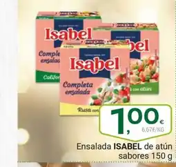 Supermercados Dani ISABEL Ensalada de atún sabores oferta