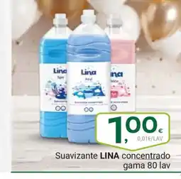 Supermercados Dani LINA Suavizante concentrado gama 80 lav oferta