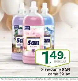 Supermercados Dani SAN Suavizante gama oferta