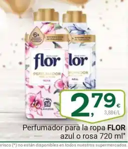 Supermercados Dani FLOR Perfumador para la ropa azul o rosa oferta