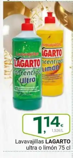 Supermercados Dani LAGARTOLavavajillas ultra o limón oferta