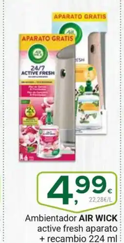 Supermercados Dani AIR WICK Ambientador active fresh aparato + recambio oferta