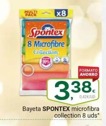 Supermercados Dani SPONTEX Bayeta microfibra collection oferta
