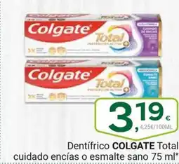 Supermercados Dani COLGATE Dentifrico Total cuidado encías o esmalte sano oferta